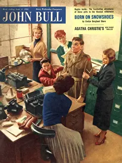 John Bull 1955 1950s UK john bull secretaries fiance engagement boyfriends secretary