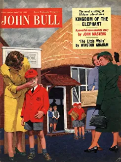 John Bull 1955 1950s UK schools magazines