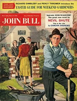 Images Dated 9th August 2006: John Bull 1956 1950s UK couples neighbours magazines