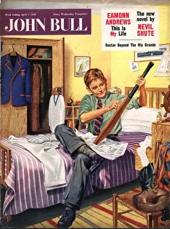 John Bull 1956 1950s UK cricket schools magazines