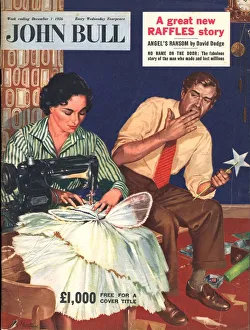 British Prints: John Bull 1956 1950s UK fancy dress magazines