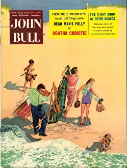John Bull 1956 1950s UK holidays beaches seaside magazines