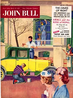 John Bull 1958 1950s UK covers magazines cars
