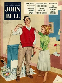 1950s Prints: John Bull 1958 1950s UK decorating tank tops diy magazines clothing clothes do it