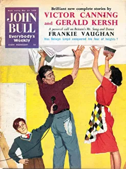 John Bull 1959 1950s UK decorating diy magazines do it yourself family