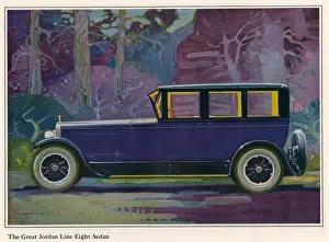 Jordan Line Great Sedan Car 1925 1920s USA cc cars