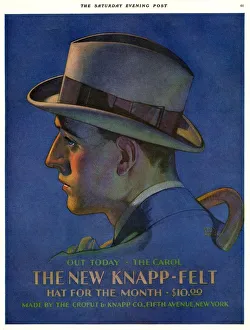 Knapp-Felt 1920s USA mens hats portraits