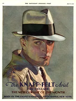 Knapp-Felt 1930 1930s USA mens hats