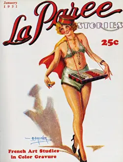 American Prints: La Paree Stories 1931 1930s USA magazines usherettes glamour