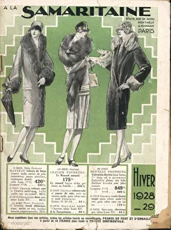La Samaritaine 1928 1920s France mail Order Catalogue