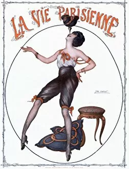 Images Dated 23rd April 2007: La Vie Parisienne 1910s France glamour erotica underwear magazines by Leo Fontan womens
