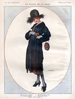 1910s Prints: La Vie Parisienne 1910s France glamour by Leo Fontan womens
