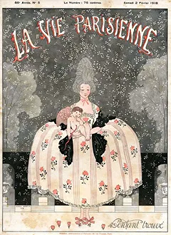 La Vie Parisienne 1918 1910s France magazines cherubs womens dresses illustrations La Vie Parisienne 1918 1910s France magazines cherubs womens dresses illustrations