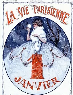 Images Dated 23rd April 2007: La Vie Parisienne 1919 1910s France glamour winter magazines womens