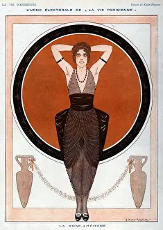 La Vie Parisienne 1919 1910s France Kuhn-Regnier illustrations womens