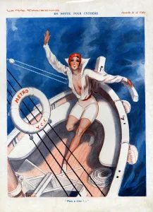 Images Dated 2008: La Vie Parisienne 1920s France cc boats erotica relaxing ships