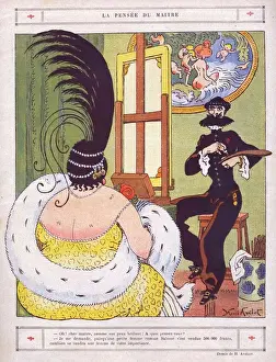 Humor Prints: La Vie Parisienne 1920s France humour artists painters portraits cc