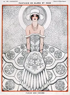 La Vie Parisienne 1922 1920s France Kuhn-Regnier illustrations womens dresses