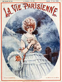 La Vie Parisienne 1922 1920s France Maurice Milliere magazines illustrations pigs