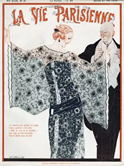 1920s Prints: La Vie Parisienne 1922 1920s France Rene Vincent magazines illustrations mens womens