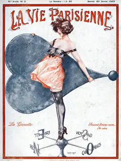 La Vie Parisienne 1923 1920s France C Herouard illustrations magazines weathervanes