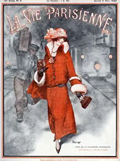 La Vie Parisienne 1923 1920s France CHerouard illustrations magazines womens hats