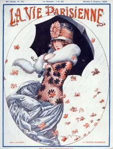 1920s Prints: La Vie Parisienne 1923 1920s France Maurice Milliere illustrations magazines erotica