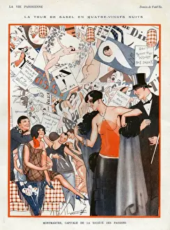 La Vie Parisienne 1924 1920s France cc party dance
