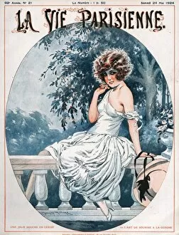 Images Dated 5th August 2009: La Vie Parisienne 1924 1920s France Maurice Milliere magazines womens dresses