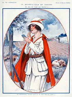 La Vie Parisienne 1924 1920s France Maurice Milliere illustrations make-up makeup