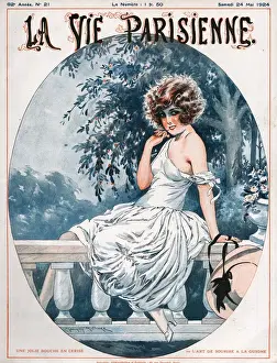 La Vie Parisienne 1924 1920s France Maurice Milliere magazines womens dresses