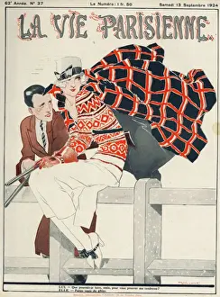 La Vie Parisienne 1924 1920s France Rene Vincent magazines guns shooting hunting