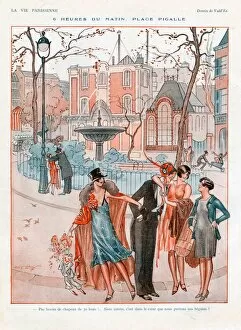 Images Dated 1st September 2008: La Vie Parisienne 1925 1920s France cc the morning after partygoers drunk drunks