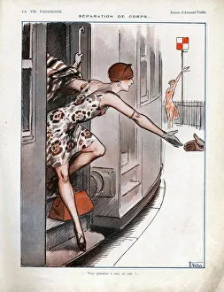 La Vie Parisienne 1925 1920s France cc trains holidays
