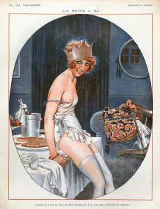 Images Dated 16th September 2008: La Vie Parisienne 1926 1920s France cc erotica eating party
