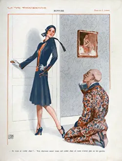 Images Dated 2008: La Vie Parisienne 1929 1920s France cc arguments jealousy sugar daddy daddies proposals