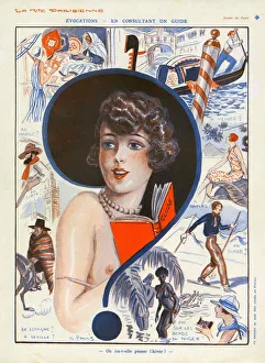 La Vie Parisienne 1929 1920s France cc holidays guide books