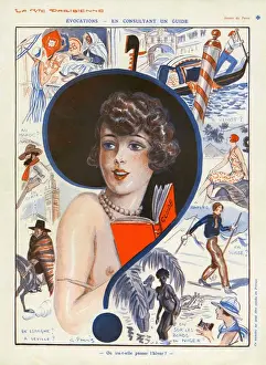 La Vie Parisienne 1929 1920s France cc holidays guide books