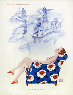 La Vie Parisienne 1929 1920s France cc sleeping dreaming