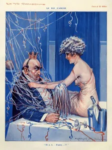 Images Dated 16th September 2008: La Vie Parisienne 1930 1930s France cc erotica sugar daddy daddies party dirty old men