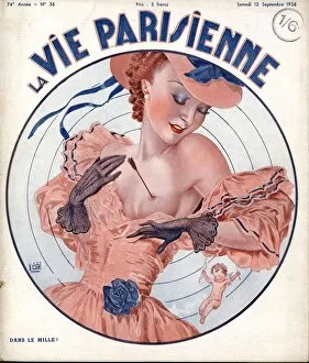 French Artwork Collection: La Vie Parisienne 1930s France magazines