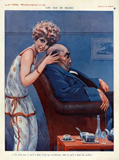 La Vie Parisienne 1931 1930s France cc sugar daddy daddies head massage bald