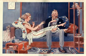 Images Dated 2008: La Vie Parisienne 1931 1930s France cc sugar daddy daddies prostitutes dirty old