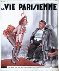 Images Dated 2007: La Vie Parisienne 1938 1930s France magazines couples erotica mens evening-dress