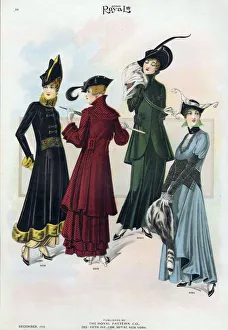 1910 1910s USA womens hats