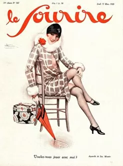 French Artwork Collection: Le Sourire 1920s France glamour erotica magazines