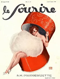 French Artwork Collection: Le Sourire 1920s France glamour erotica magazines mens