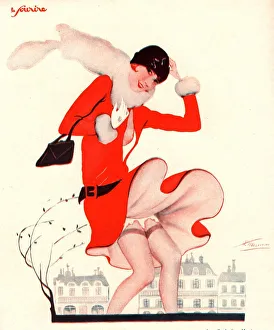 Le Sourire 1920s France seasons autumn windy womens magazines Le Sourire 1920s France seasons autumn windy womens magazines