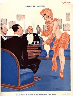 Le Sourire 1930s France glamour cocktails magazines
