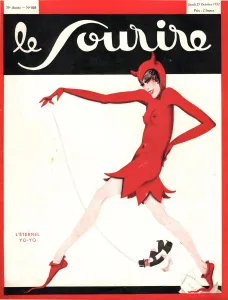 1930s Prints: Le Sourire 1930s France glamour erotica the devil sexism discrimination magazines
